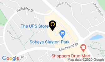 The Ups Store in Halifax map