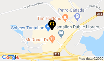 The Ups Store in Halifax map