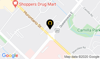 The Ups Store No 8 in Mississauga map