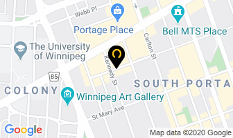 The Urban Bakery in Winnipeg map