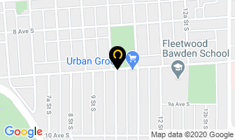 The Urban Grocer in Lethbridge map