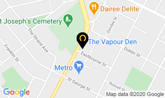 The Vapour Den in Brantford map