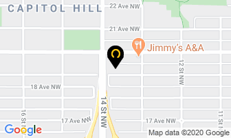 The Vein Treatment Centre in Calgary map