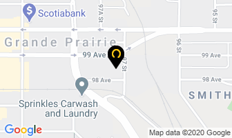 The Vine Luxury Spa in Grande Prairie map