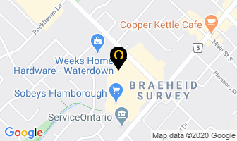 The Vitamin Store in Hamilton map