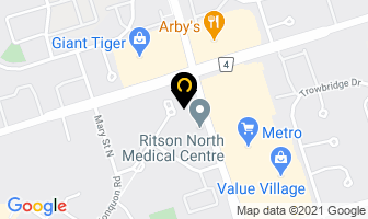 The Wallflower Boutique in Oshawa map