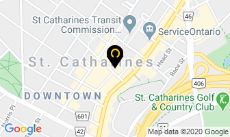 The Watering Can in St. Catharines map
