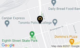 The Wearhouse in Toronto map