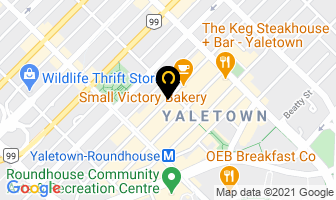 The Weather Network Advertising Information in Vancouver map