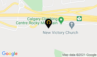 The Wedding Pavillion in Calgary map