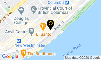 The Wine Factory in New Westminster map