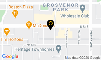 The Wok Asian Restaurant in Saskatoon map