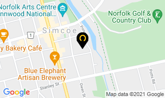 The World Of Plumbing in Simcoe map