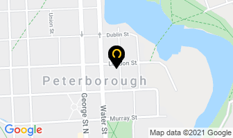 The Yellow House in Peterborough map