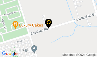 The Yellow House in Ajax map