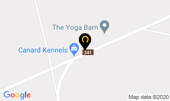 The Yoga Barn in Alexandria map