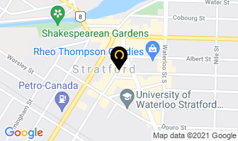 The Yoga Collective in Stratford map