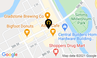 The Zocalo Cafe in Courtenay map