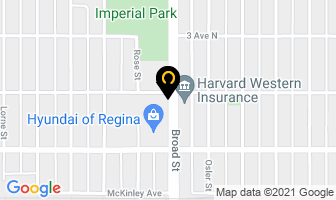 Theatre Saskatchewan Inc in Regina map