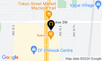 Thebil Family Law in Calgary map