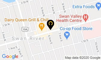 Theodore Gene M Dr in Swan River map