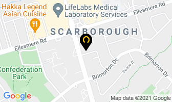 Theramax Rehab Centre in Scarborough map
