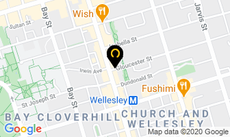 Therapeutic Massage Company in Toronto map