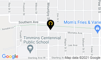 Theriault Plumbing & Heating Ltd in Steinbach map