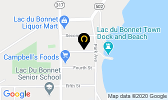 Third Street Hair in Lac Du Bonnet map