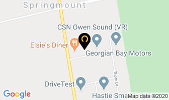Thistletown Motor Freight in Owen Sound map