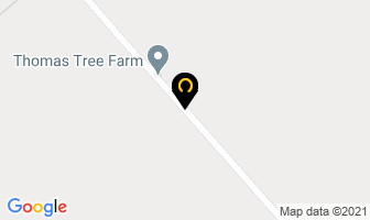 Thomas Christmas Tree Farm in Guelph map