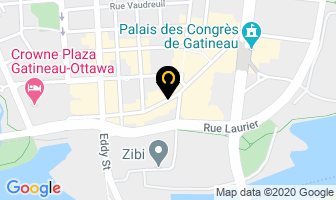 Thomas Cook Int Air Hull in Gatineau map