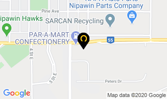 Thomas Motors Ltd in Nipawin map