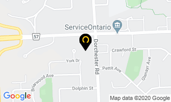 Thompson Insurance Brokers Inc in Niagara Falls map