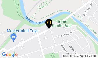 Thompson J Garfield Landscape Ltd in Orillia map