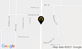 Thompson Jim Landscaping & Spraying in Aylmer map