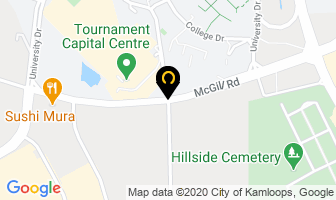 Thompson Rivers University Financial Aid & Awards in Kamloops map