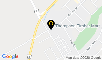 Thompson Timber Mart in Iroquois Falls map
