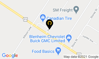 Thompsons Limited in Chatham-Kent map