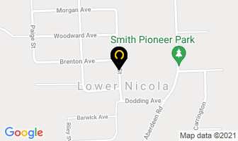 Thomson Lawn Care in Thompson-nicola P map