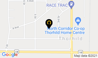 Thorhild Community Health Services in Thorhild map