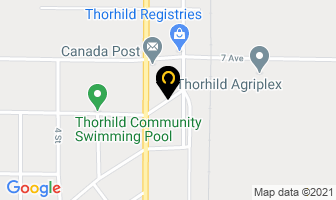 Thorhild Medical Clinic in Thorhild map