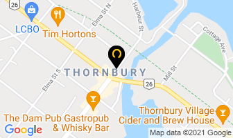 Thornbury Lanes in The Blue Mountains map