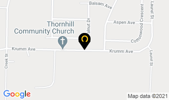 Thornhill Community Church in Terrace map