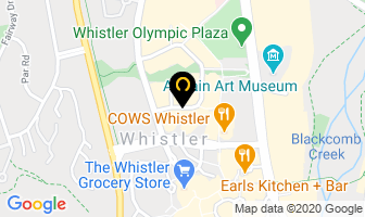 Thornhill Real Estate in Whistler map