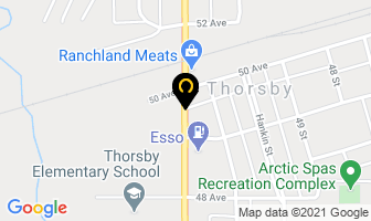 Thorsby Tire Shop Ltd in Thorsby map
