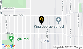 Thriftlodge in Moose Jaw map