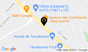 Thrifty in Mascouche map