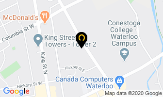 Thrifty Car Rental in Saint John map