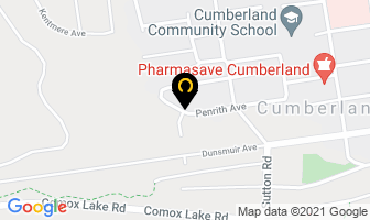 Thuja Design Studio Co in Cumberland map